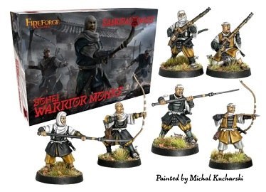  SAMURAI WARS: Sohei Warrior Monks 28mm Miniatures