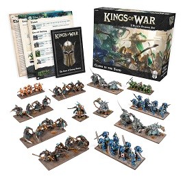 KINGS OF WAR: 4th Edition Two-Player Starter Set &ndash; Claws in the Sand 28mm Miniatures