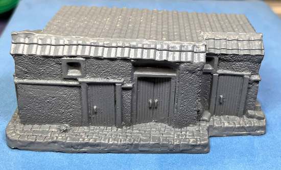 15mm Greek building