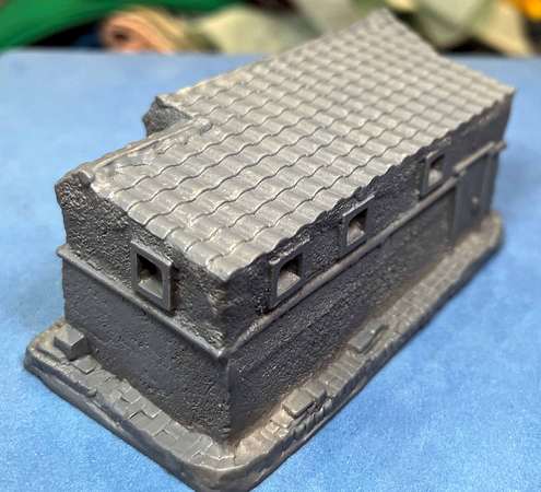 15mm Greek building