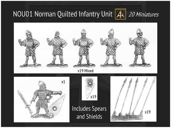 Norman quilted infantry unit