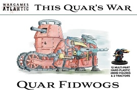 This Quar's War: Quar Fidwogs – 28mm Figures