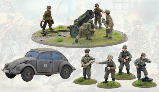 Platoon Commanders, Beetle & Hungarian Nebelwerfer