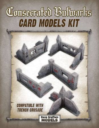 Consecrated Bulwarks Card Models Kit