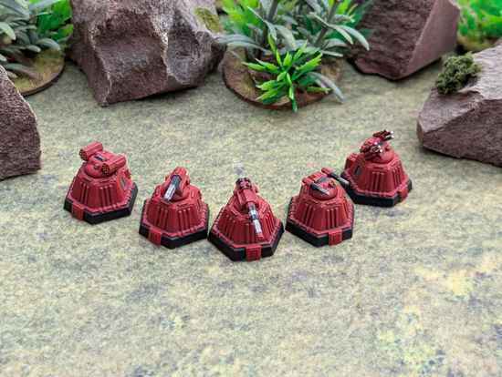 Yenpalo turrets