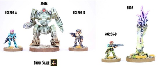Bounty Hunters size comparison