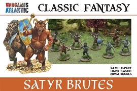  CLASSIC FANTASY: Satyr Brutes 28mm Figures