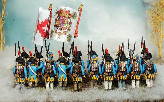 Spanish Infantry – Marching Pose, Full Kit