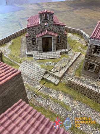 Clustered Village With Painted Groundwork