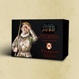 Anno Domini 1666: Don Quixote & Sancho Panza 28mm Character Set