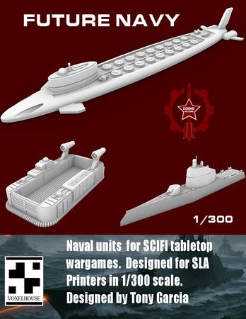 Futuristic Navy