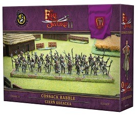  BY FIRE AND SWORD II: Cossack Rabble 15mm Figures