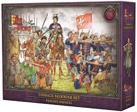 BY FIRE AND SWORD II: Cossack Skirmish Set 15mm Figures