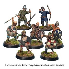 Pillage: Saxon Warband 28mm Figures