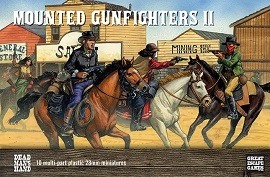 Dead Man's Hand: 28mm Mounted Gunfighters II: The Ladies Boxed Set