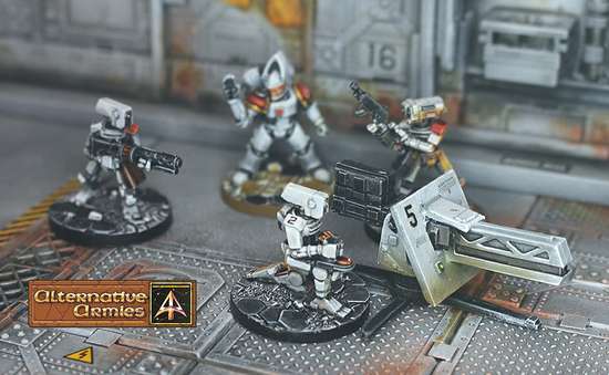 Grima Combat Robot Gun Team