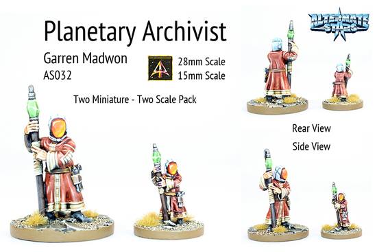 Planetary Archivist Garren Madwon