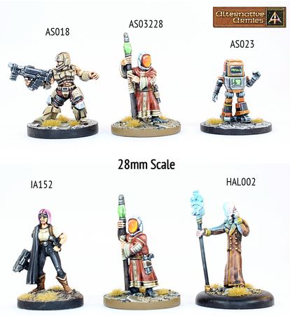 Planetary Archivist Garren Madwon - 28mm size comparison