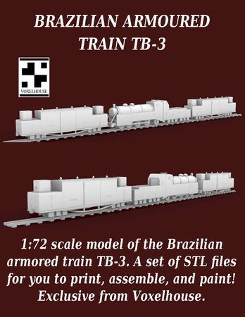 Brazilian Armored Train TB3
