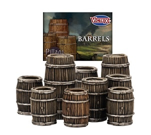  PILLAGE: Barrels 28mm Figures