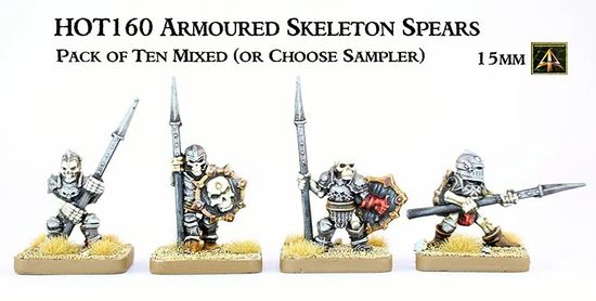 Armoured Skeleton Spears