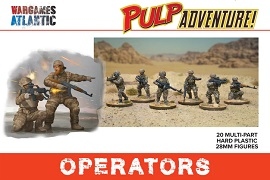  PULP ADVENTURE: Operators 28mm Figures