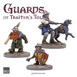  GUARDS OF TRAITOR'S TOLL: New Recruits 28mm Miniatures