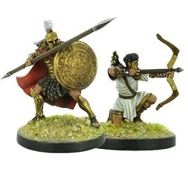  082: Achilles and Patroclus 28mm Miniatures
