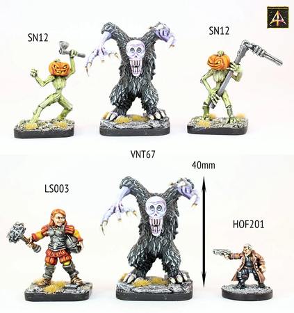 Ufakh Beast size comparison