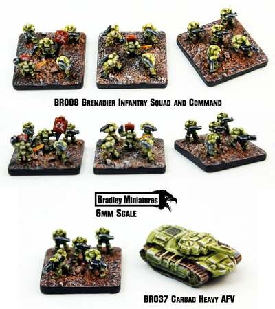 Bradley Miniatures range