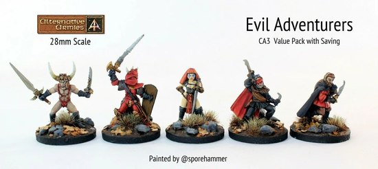 Evil adventurers
