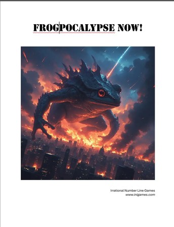 The frogs aren't coming… they're here!