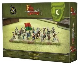  BY FIRE AND SWORD II: Segbans 15mm Figures