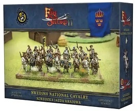  BY FIRE AND SWORD II: Swedish National Cavalry 15mm Figures