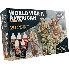  WARPAINTS FANATIC: World War II American Paint Set