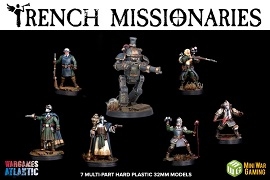  TRENCH MISSIONARIES 32mm Figures