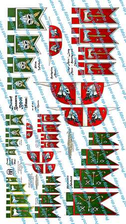 Dwarf Banners for 28mm Miniatures