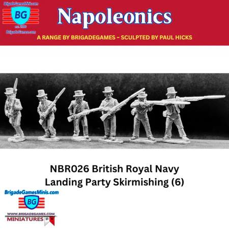 British Royal Navy Landing Party Skirmishing