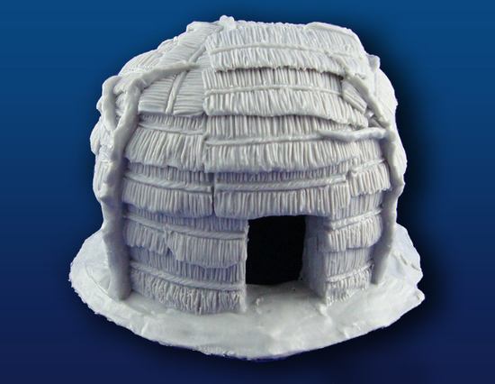 Bark & Reed Matte Covered Wigwam