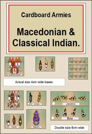 Cardboard Armies: Macedonian and Indian