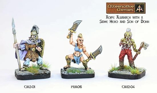Aoife Albanach (Sidhe of the Twin Blades) comparison