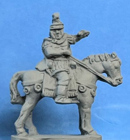15mm Roman general with crest, pointing