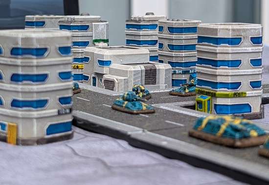 Apartment blocks
