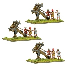  HAIL CAESAR: Ballista with Hellenistic Crew Battery 28mm Miniatures