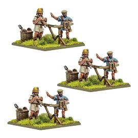  HAIL CAESAR: Hellenistic Greek Light Artillery Bolt Thrower Battery 28mm Miniatures