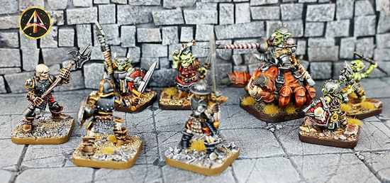 Undead versus War Crab Cavalry