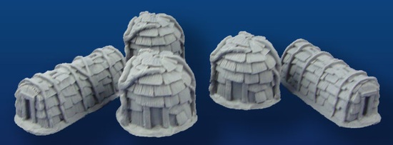 Iroquois Village Set