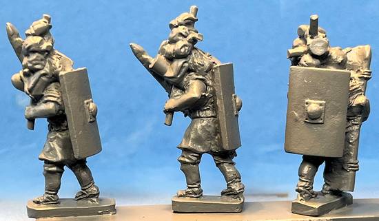 Romans marching left