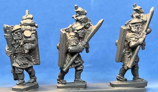 Romans marching right