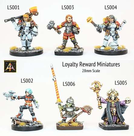 Loyalty System miniatures